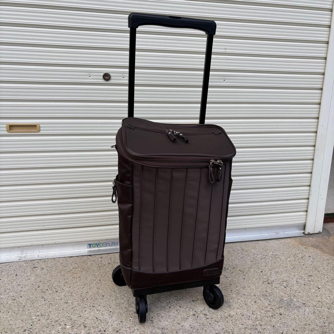 up/ SWANY スワニー トラベルキャリー ブラウン 旅行用品