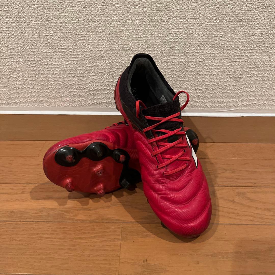 adidasコパ 20.1 FG アクティブレッド×フットウェアホワイト24.0