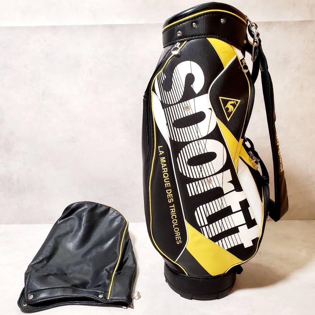 【良品】le coq sportif ゴルフバッグ キャディバッグ