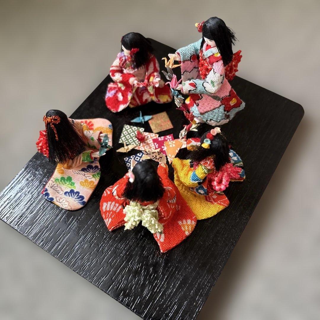 千種人形　ちぐさ人形《千羽鶴》