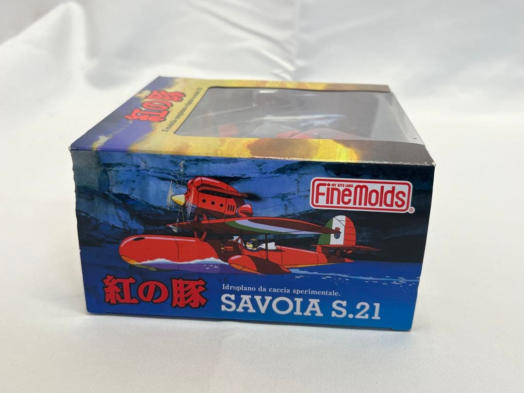 【貴重】紅の豚 サボイアＳ.21 試作戦闘飛行艇 塗装済完成品 ファインモールド