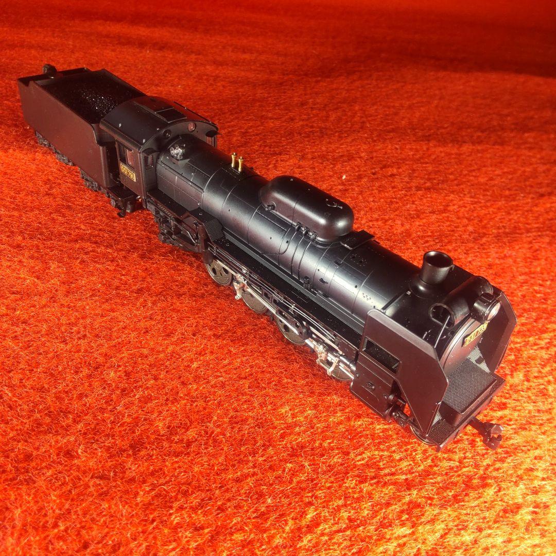 D51、カトー、動作確認済み、蒸気機関車、HOゲージ