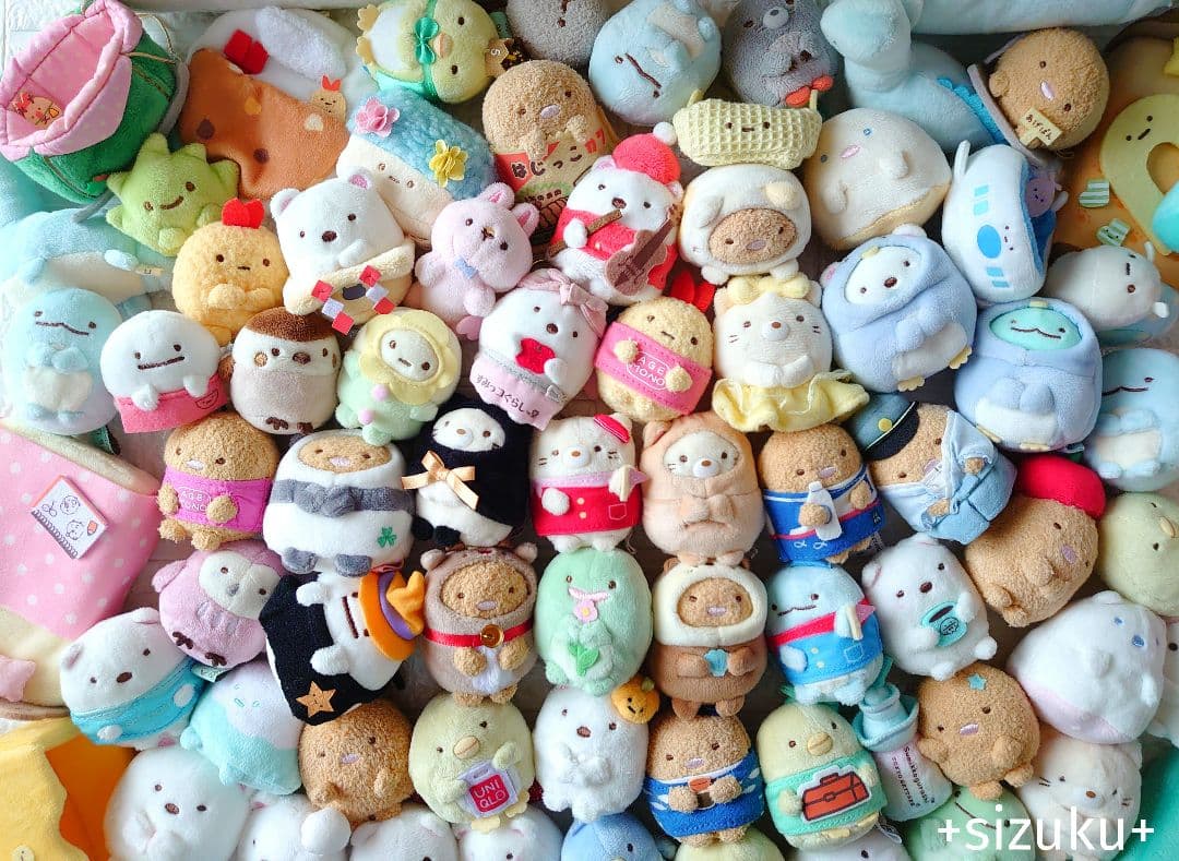 【豪華132点】すみっコぐらし ハウス 家具 てのりぬいぐるみ 色々 まとめ売り