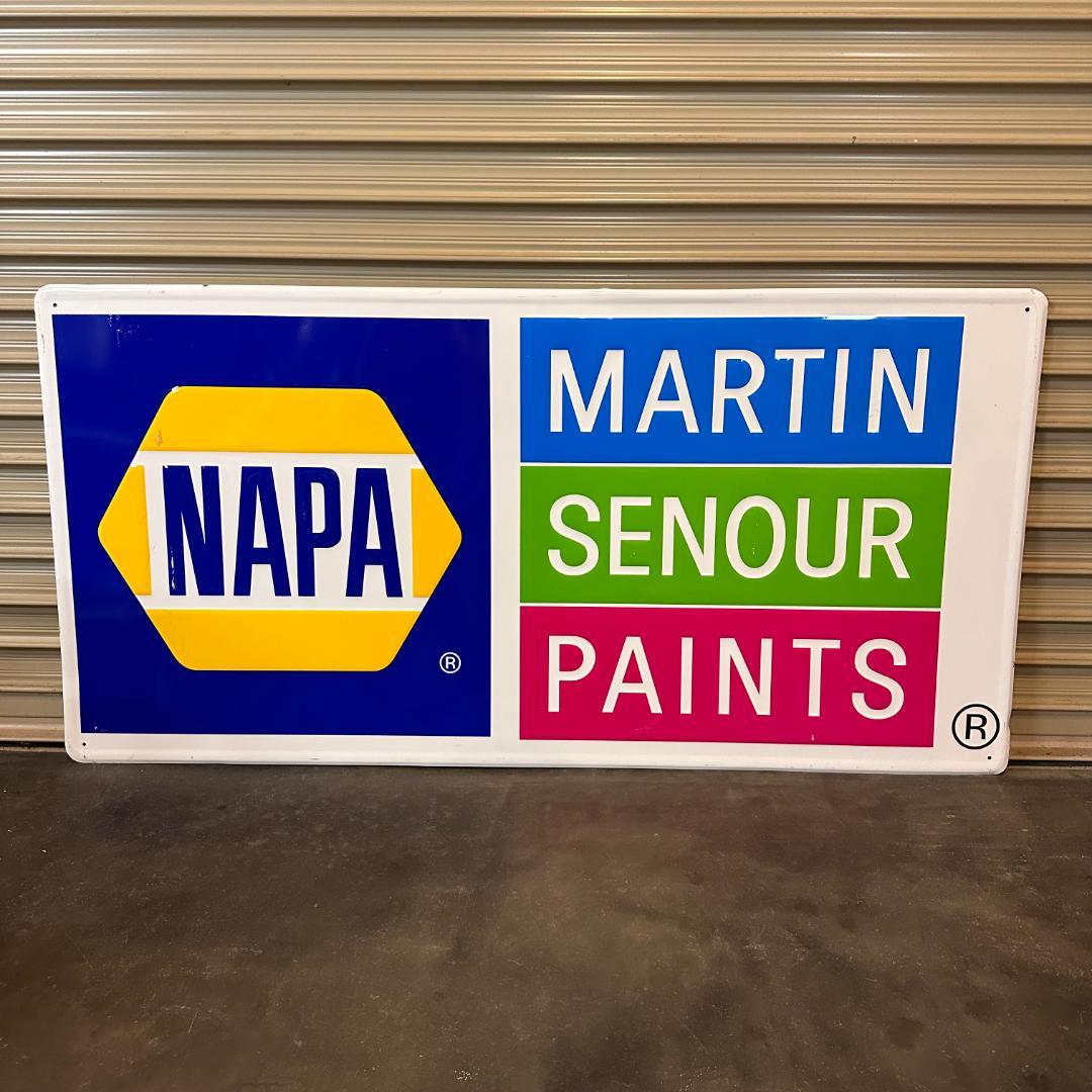 NAPA MARTIN SENOUR PAINTS アメリカンヴィンテージ看板