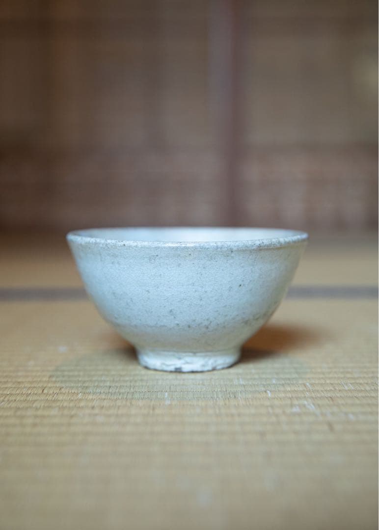 茶碗 李朝白磁 200 years old korean matcha bowl