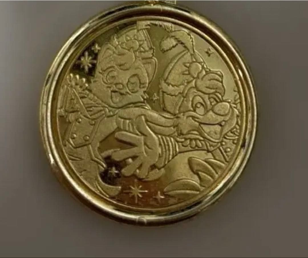 志摩スペイン村 25周年 記念 メダル型キーホルダー