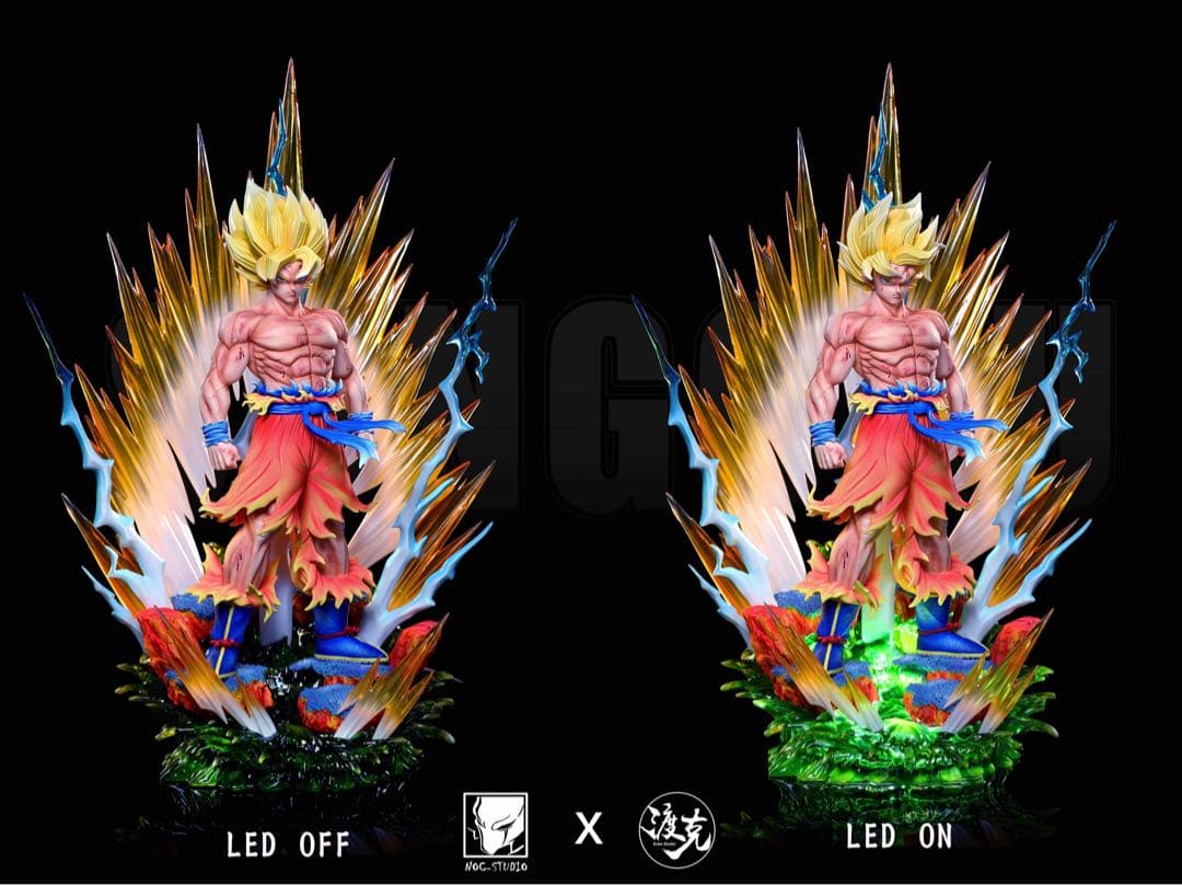 ドラゴンボール 超サイヤ人 孫悟空 フィギュア 新品未組立 完成品