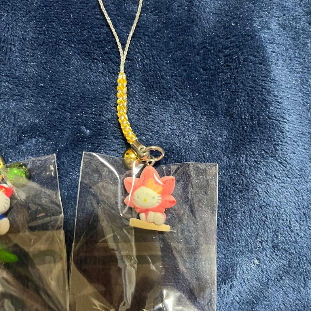 【新品未使用】ご当地キティ 根付け ストラップ 15個セット＋おまけ