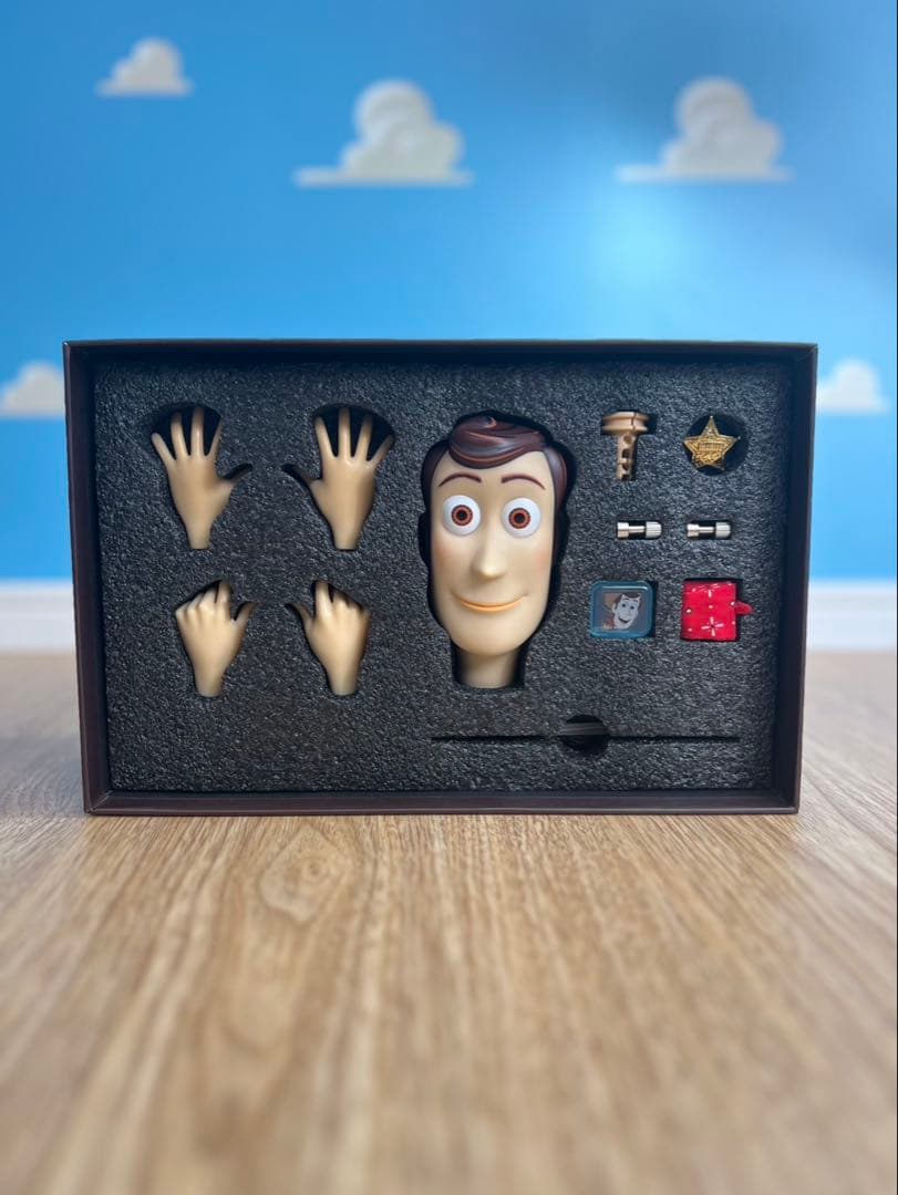 「トイストーリー　ウッディヘッドパーツセット　カスタム」