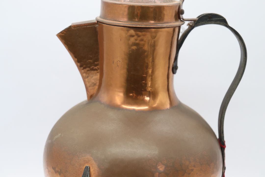 スイス製　銅製水注　アンティーク　インテリア　送料込み250331