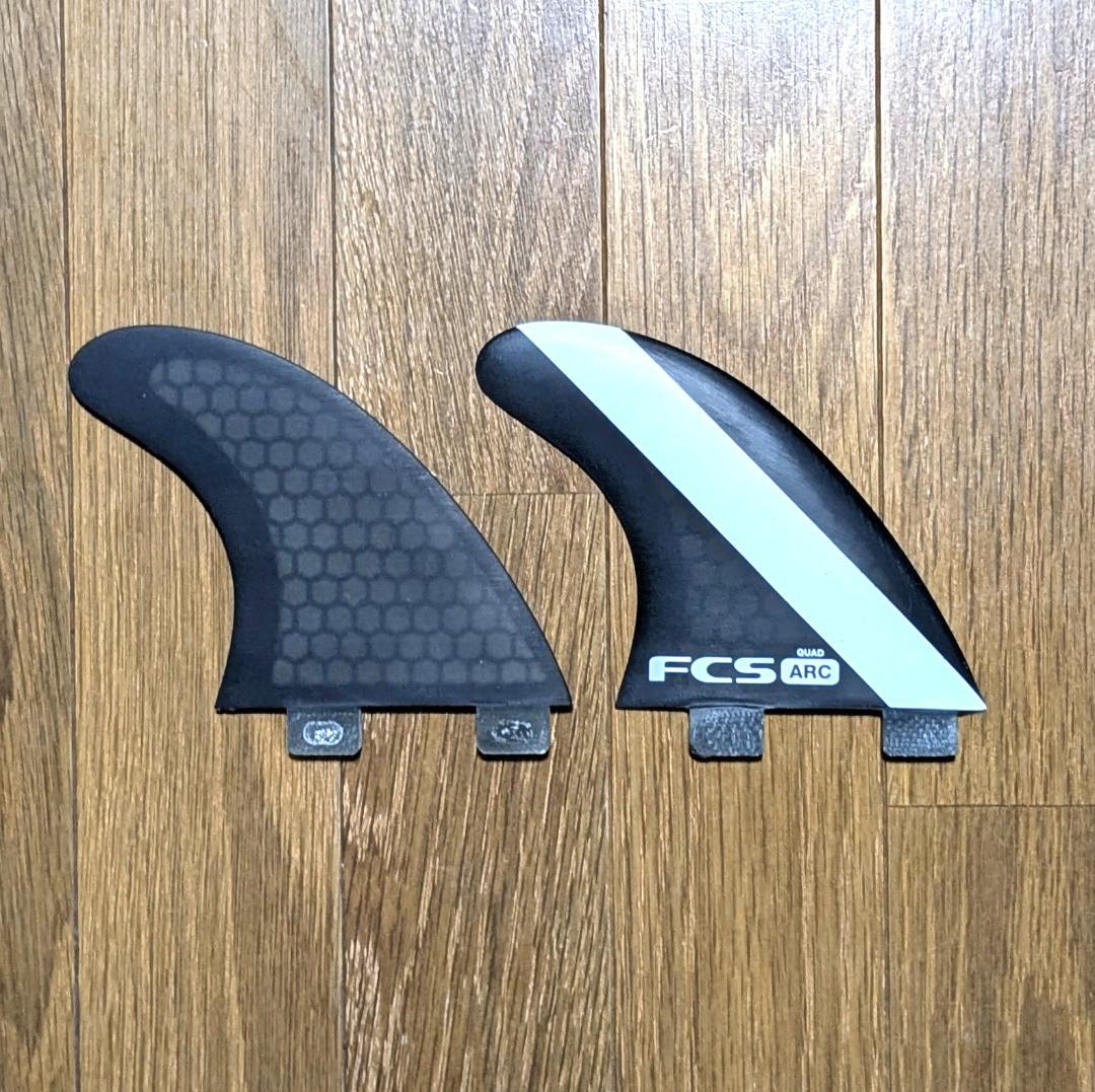 新品FCS ARC M トライ ＋クアッドリアFCSⅡ対応セット付５フィン
