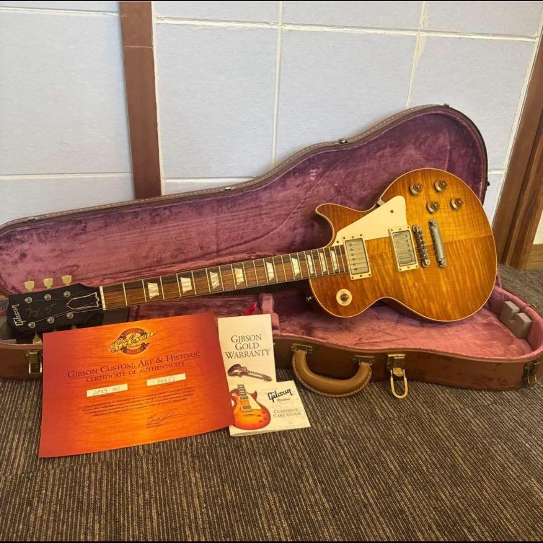 GibsonCustomShopヒスコレ1959LPV.O.S 2006年製