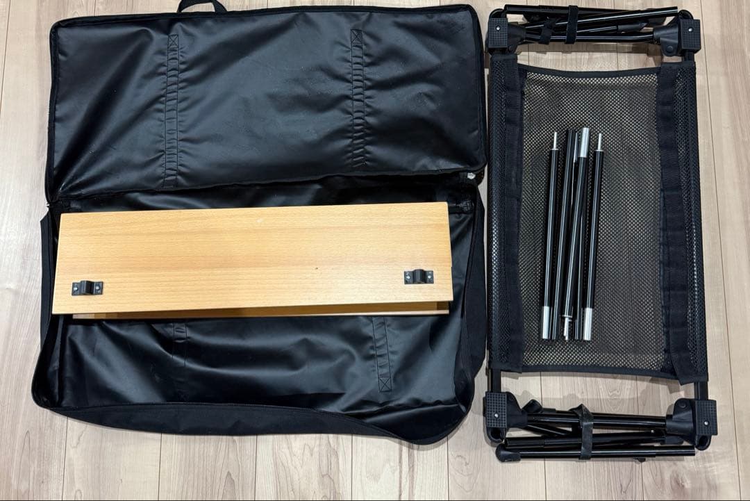 DODキャナリーテーブルM 収納袋付き　アウトドアテーブル