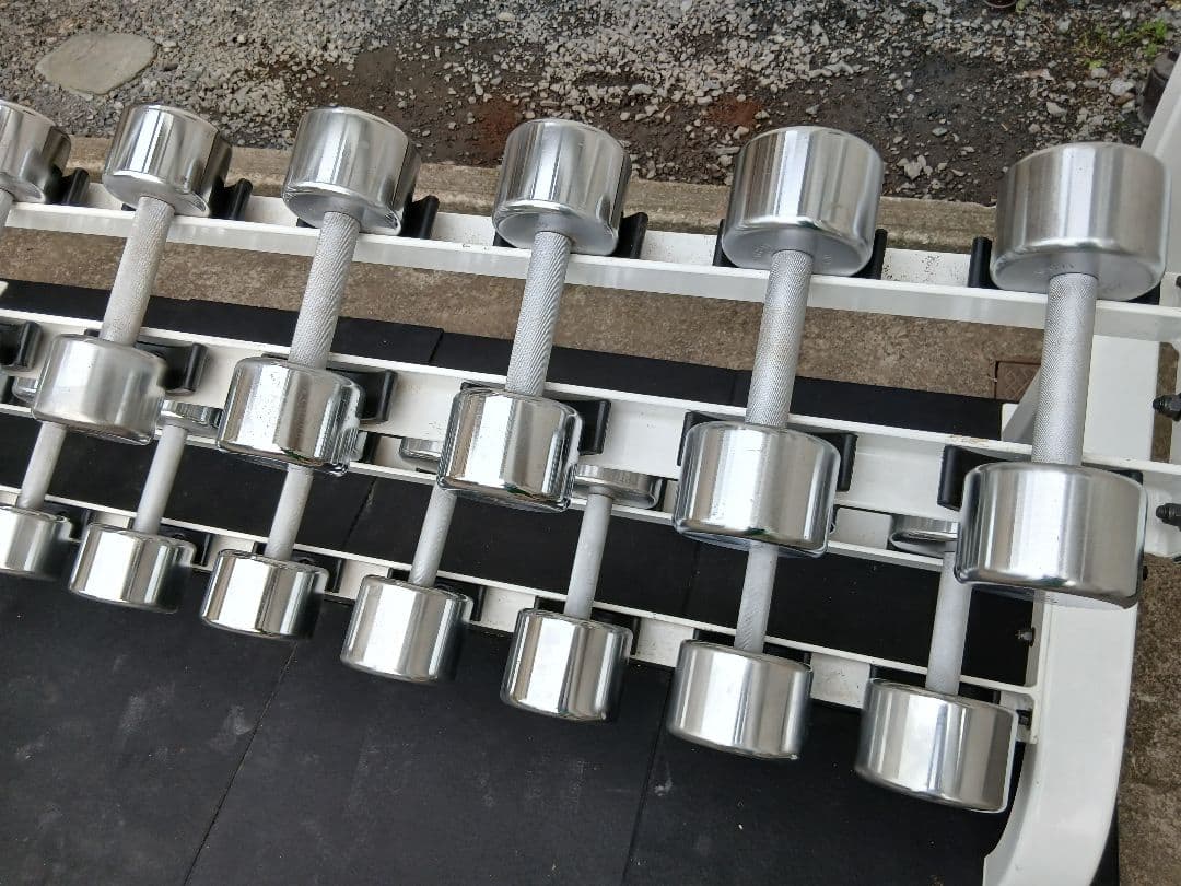 IVANKOイヴァンコ ダンベル1kg-20kg 各2個ずつ + ラック