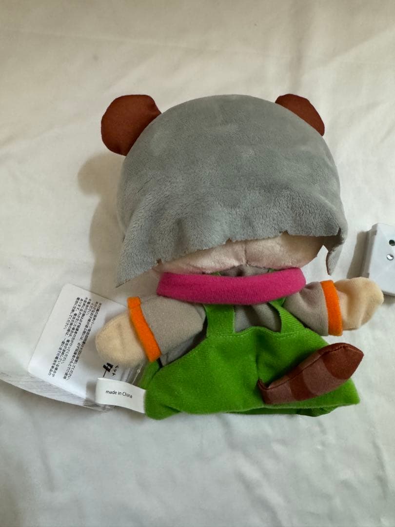 ぽんぽこ　パペター　ぬいぐるみ