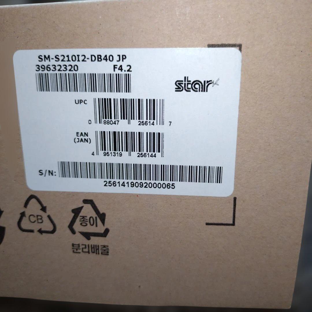 スター精密 【SM-S210i モバイルレシート プリンター】新品・未使用③