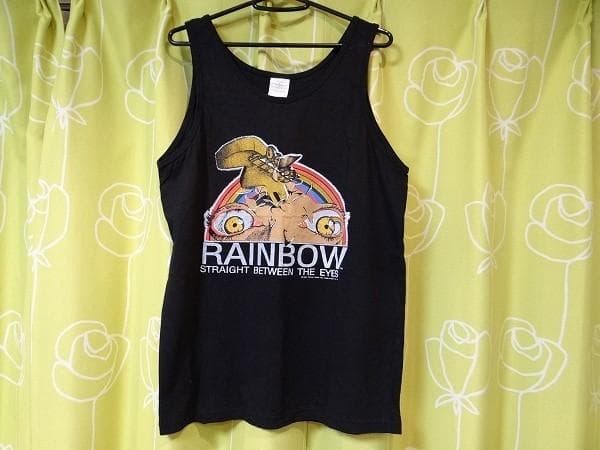 美品 80年代 ビンテージ レインボウ リッチー・ブラックモア タンクトップ