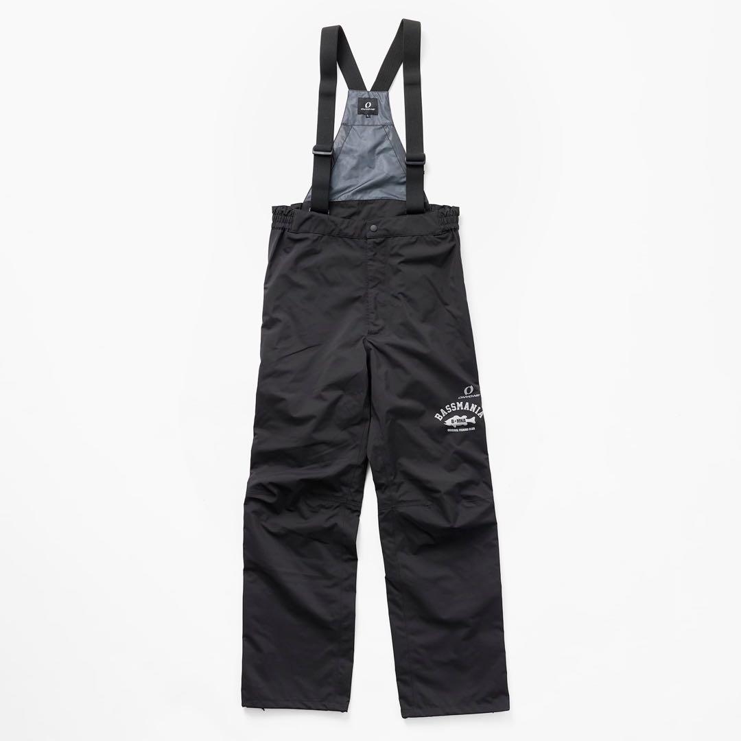 ロゴパターンBREATHTECH® 3LAYERレイン ビブパンツ　Lサイズ