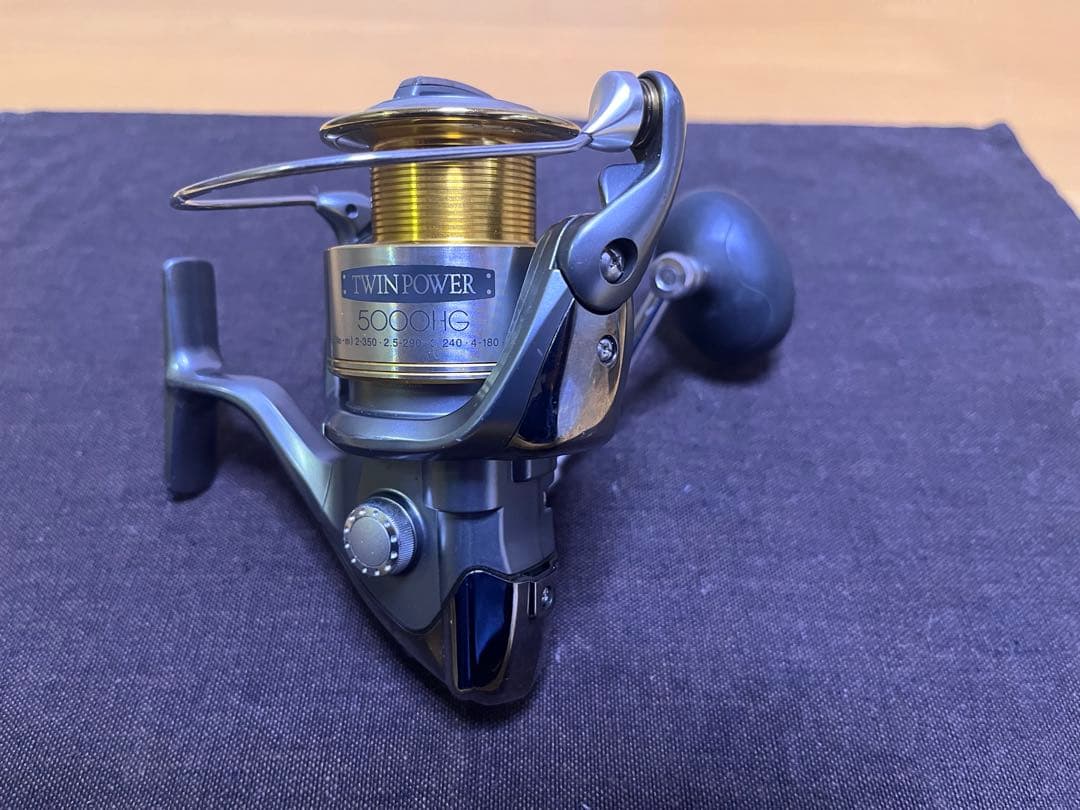 TWIN POWER 5000HG 02ツインパワー　ステラ予備スプール付き