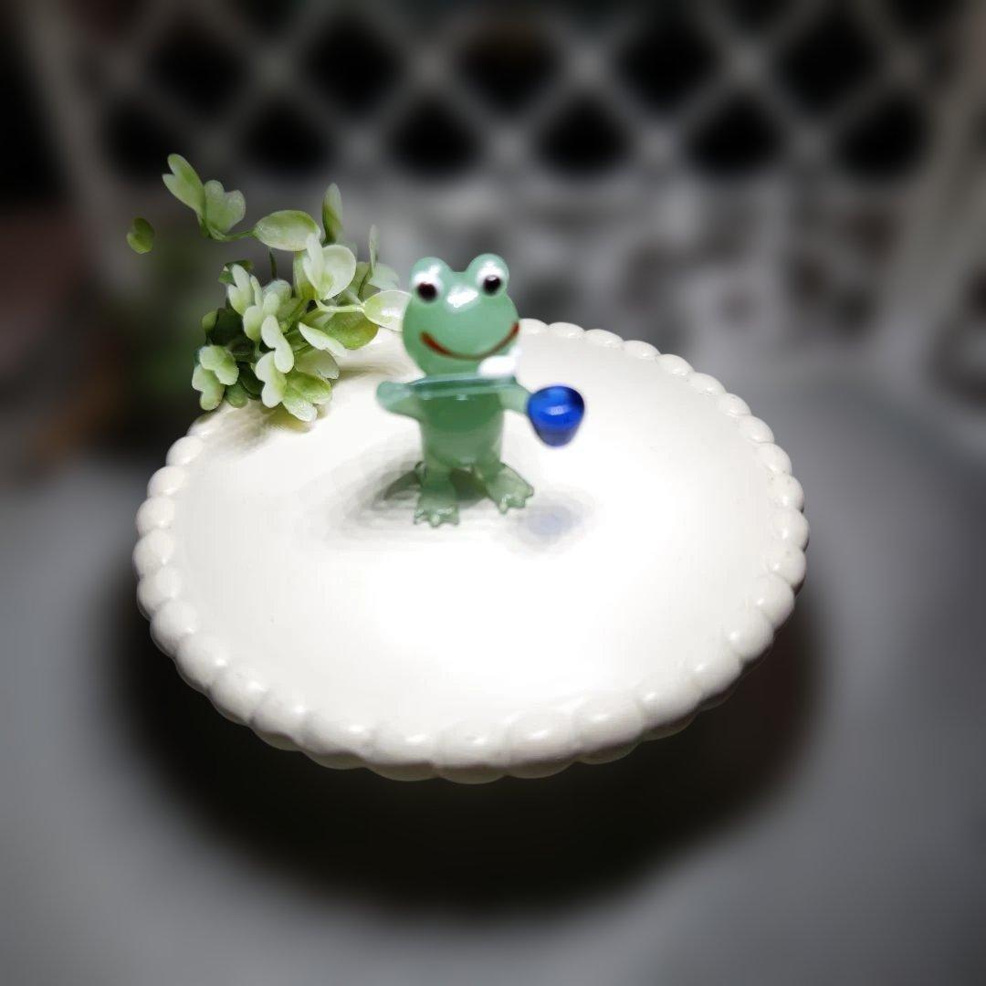 かえるの歯磨き