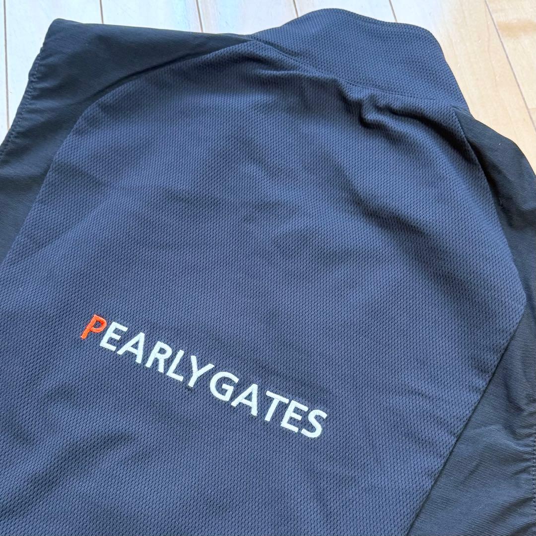 パーリーゲイツ リバーシブル ベスト ネイビー 2way サイズ6