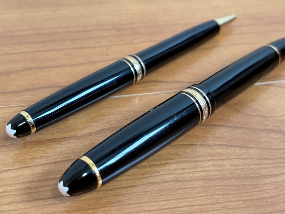 【モンブラン マイスターシュテュック 万年筆＆ボールペン セット】