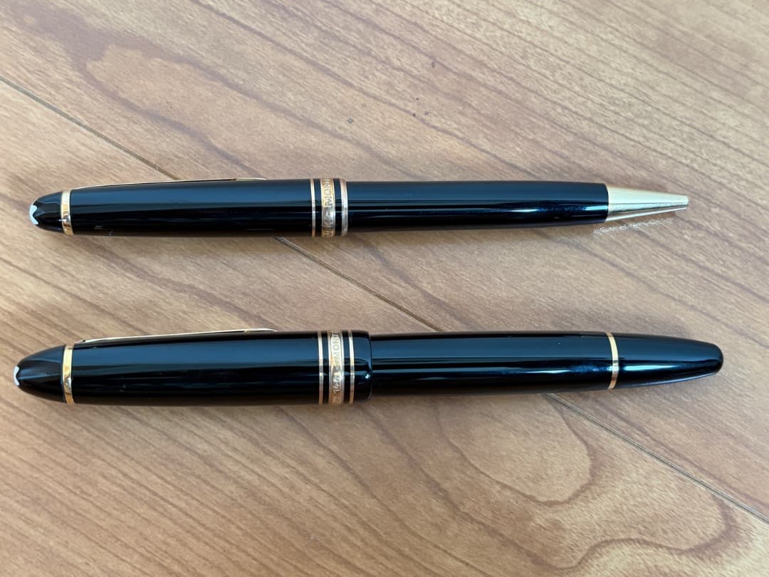【モンブラン マイスターシュテュック 万年筆＆ボールペン セット】