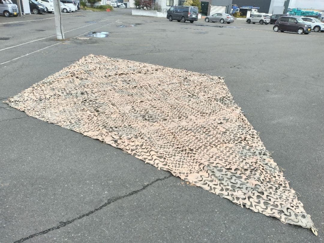 米軍　偽装網　ULCANS　ウルカンズ ひし形　バラキュー