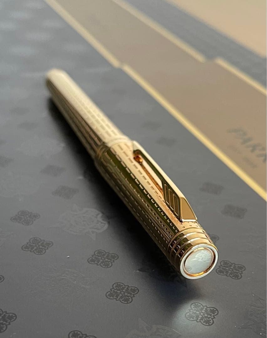 【新品】 パーカー プリミエ デラックス GT 万年筆 18金 M 中字