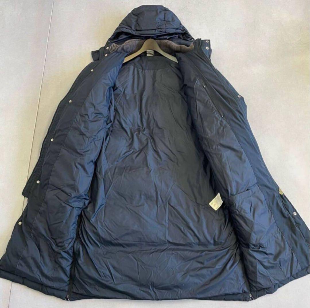 保温性抜群' NIKE ダブルジップアップ 中綿 ダウンコート ベンチコートXL