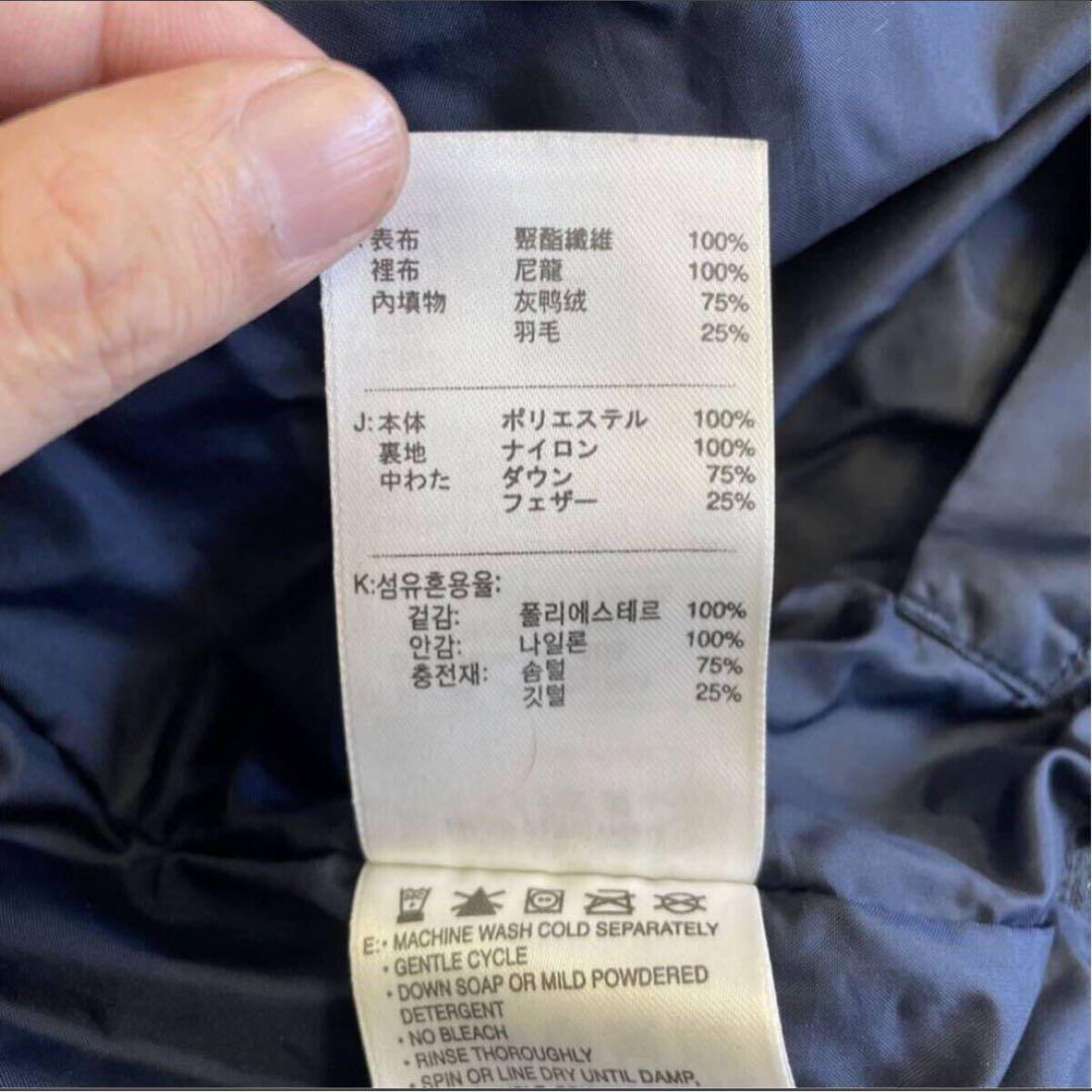 保温性抜群' NIKE ダブルジップアップ 中綿 ダウンコート ベンチコートXL