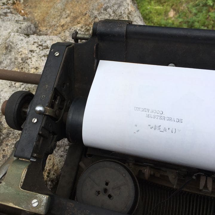 Underwood社製　タイプライター　1920年代