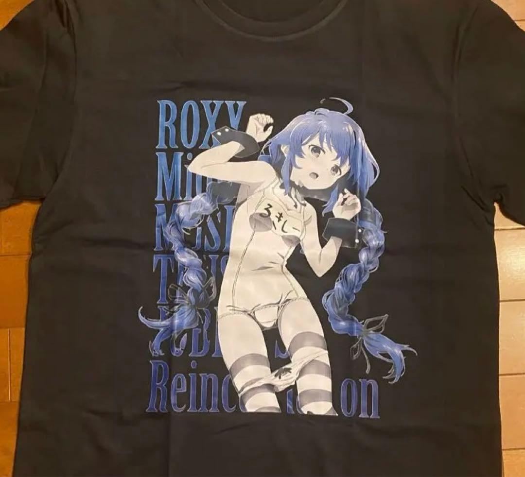 ロキシー 無職転生 キャラクター Tシャツ Sサイズ 黒