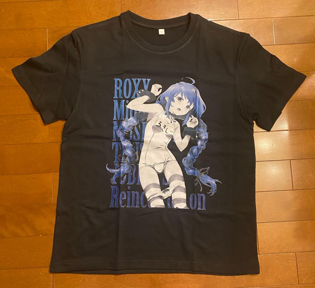 ロキシー 無職転生 キャラクター Tシャツ Sサイズ 黒