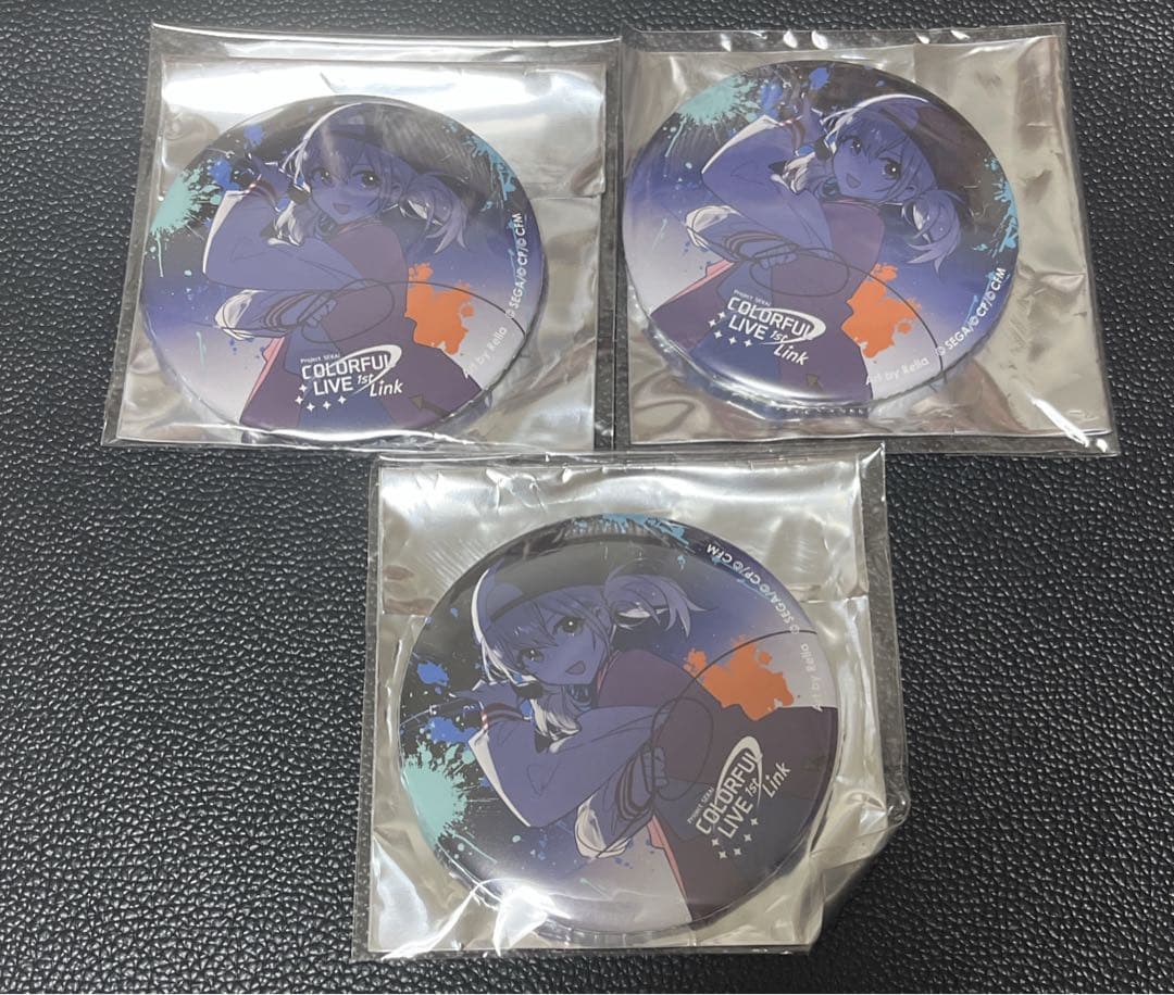 プロセカ　缶バッジ　缶ミラー　こはね