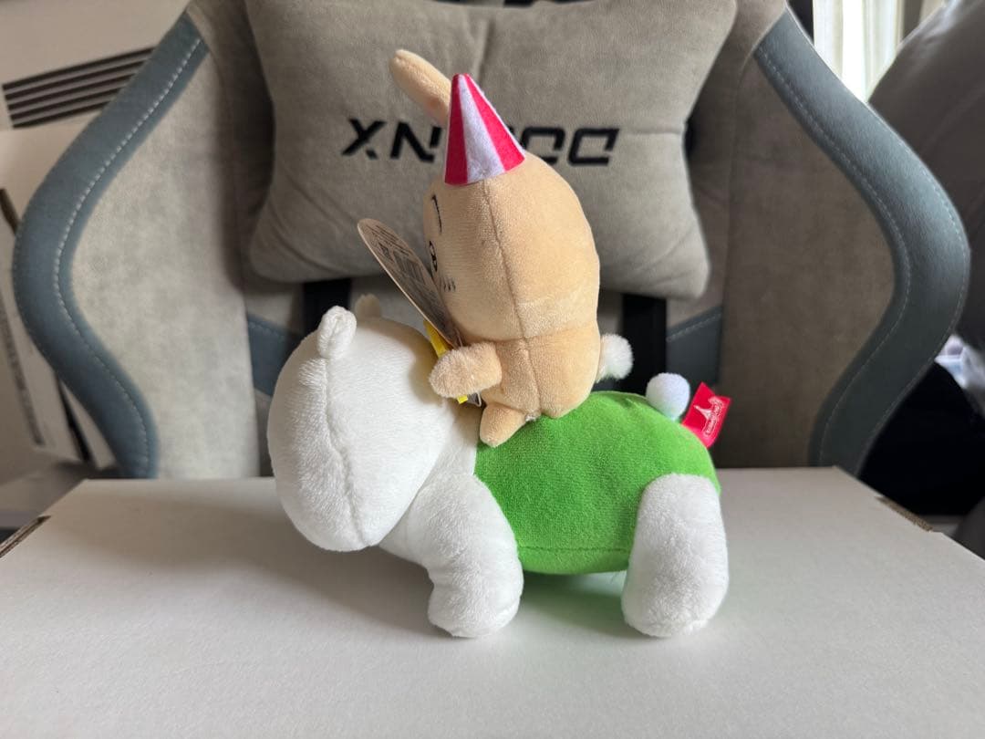 ちいかわ　ぴーぽぽ　タグ付き　パーティーキャラクターぬいぐるみセット