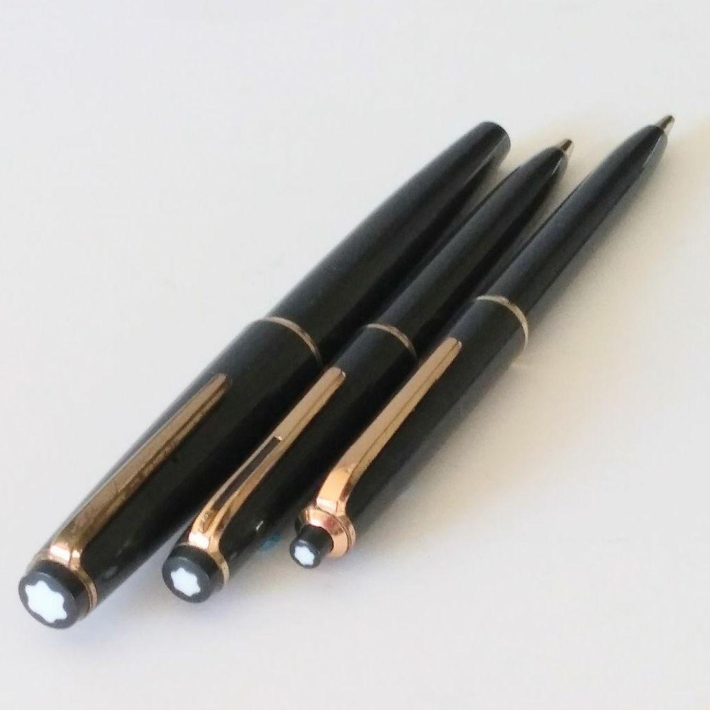 モンブラン万年筆（万年筆/ボールペン/メカニカルペン）三点セット
