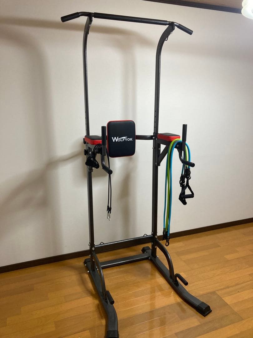 【岡山】家庭トレーニングセット ダンベル ベンチ 懸垂バー