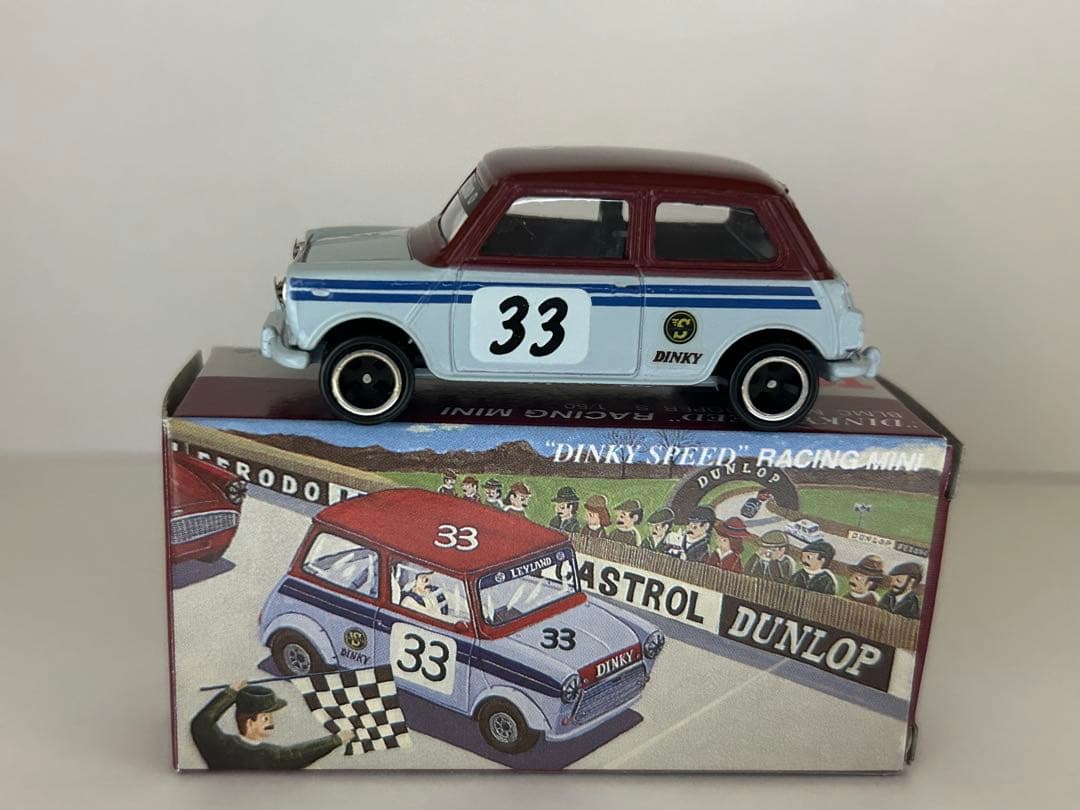 トミカ 日本製 ミニック特注 BLMCミニクーパー S DINKY SPEED