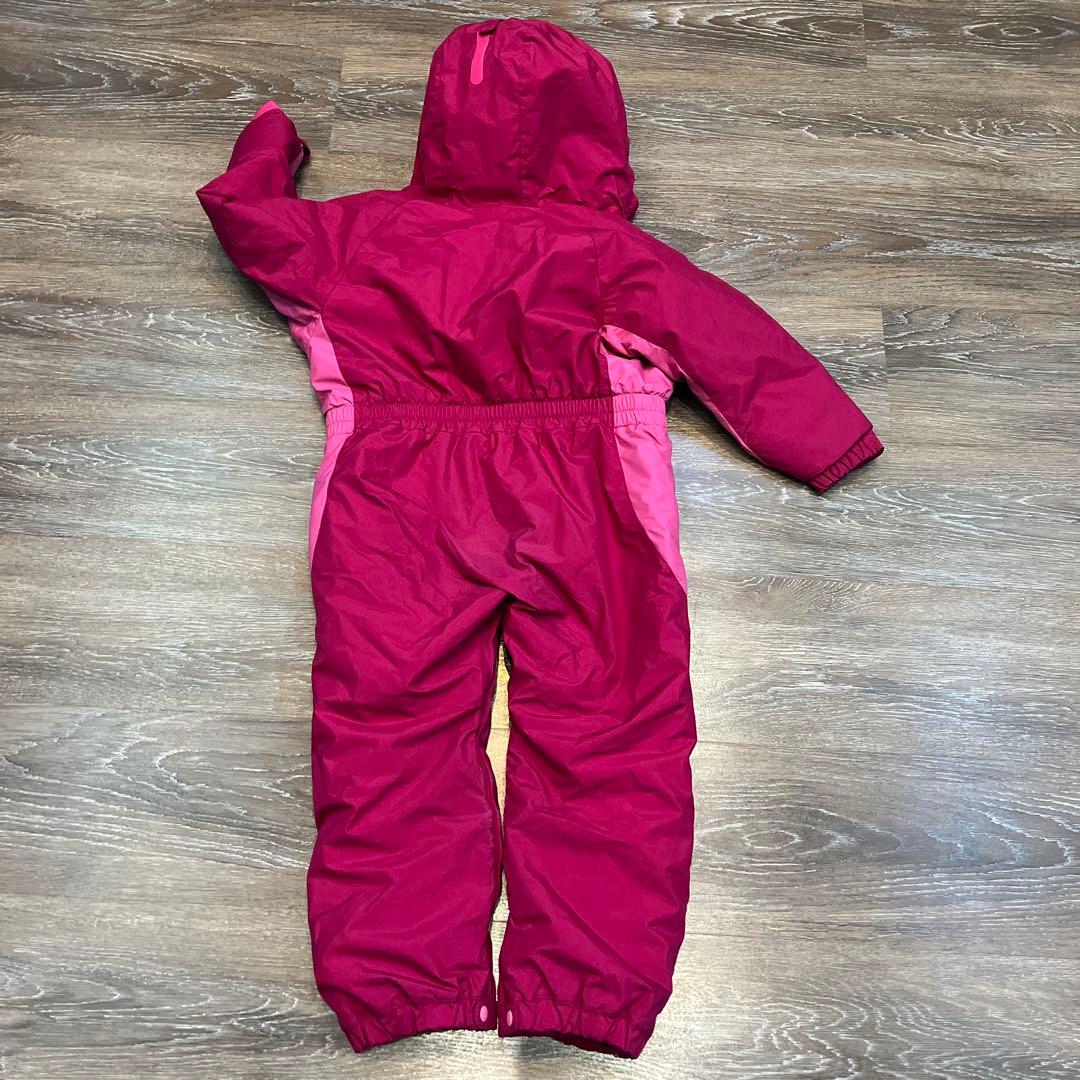 mont-bellモンベル　１２０　女の子　スノーウェア　つなぎ