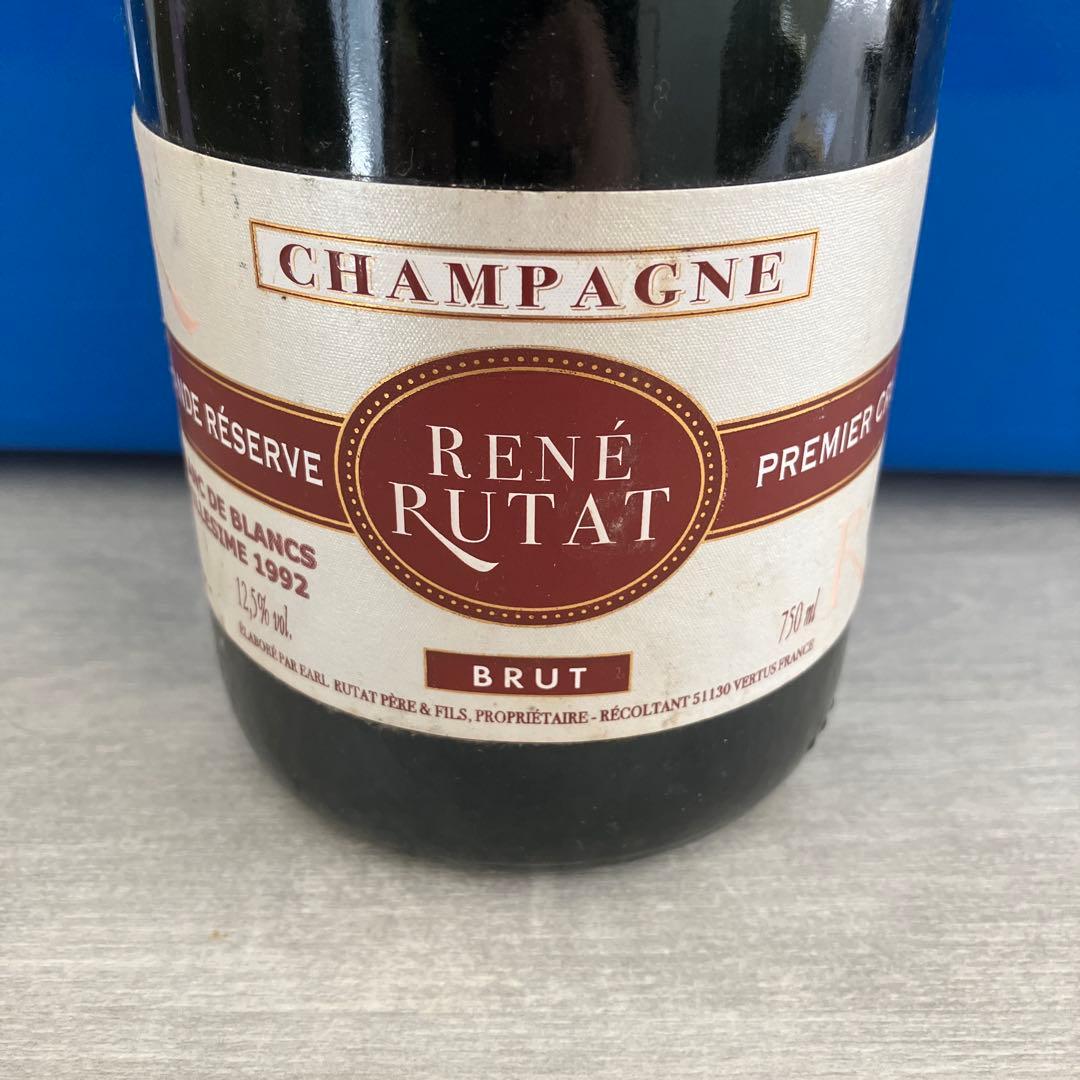 René Rutat Champagne Brut 750ml 1992