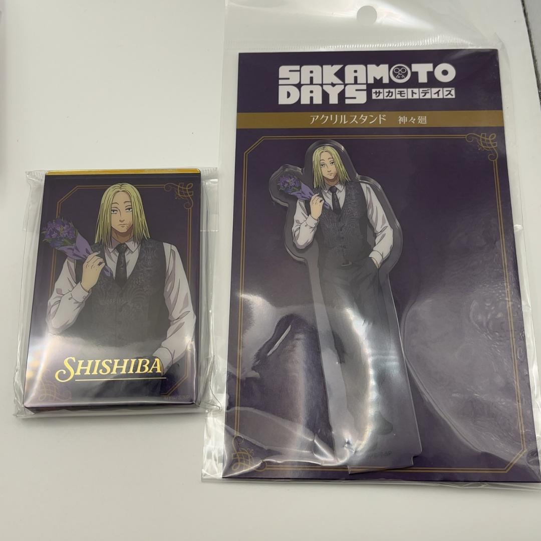 サカモトデイズ 神々廻　誕生花 アクリルスタンド GiGO POPUPSTORE