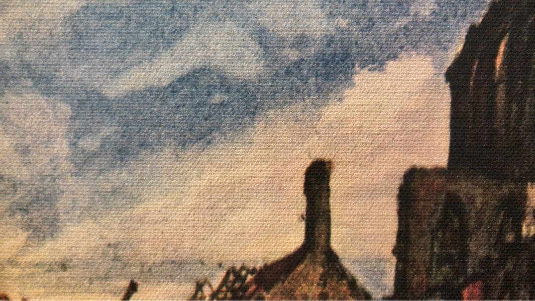 アドルフ・ヒトラーが描いた絵画額装