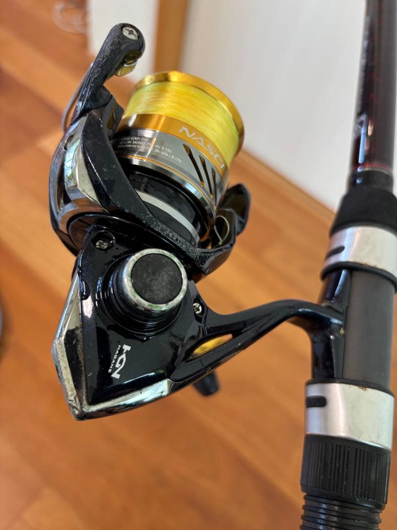 ダイワ　リバティクラブ磯風3号-45 シマノ　ナスキーC3000 セット