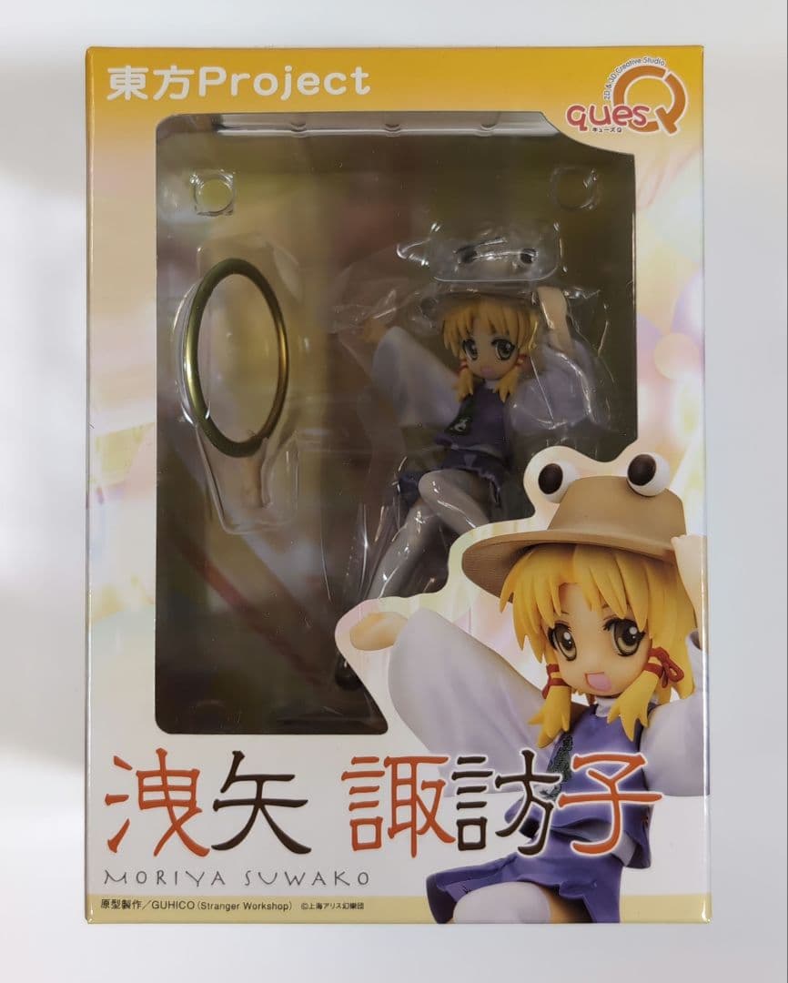 新品未開封 土着神の頂点 洩矢諏訪子 東方Project フィギュア キューズQ