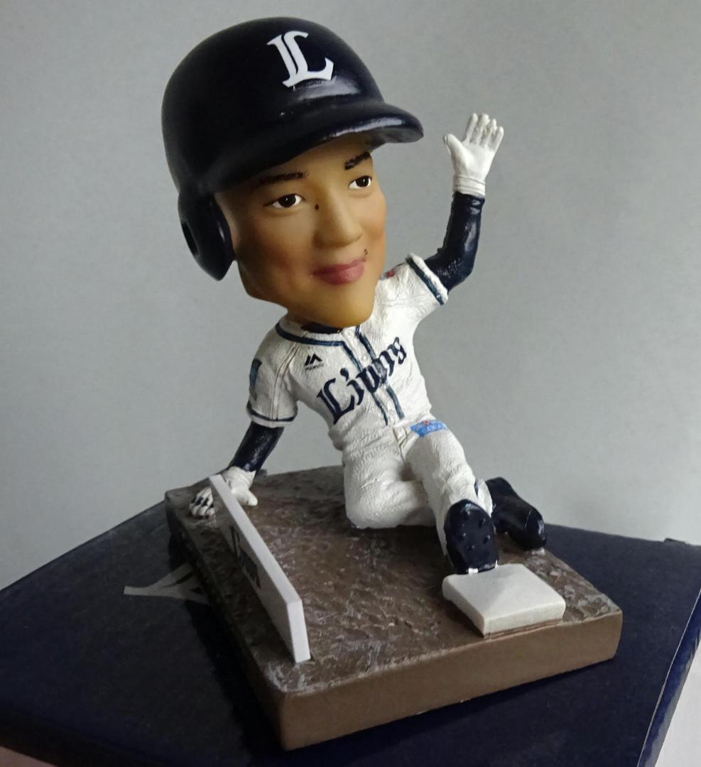 【埼玉西武ライオンズ】松井稼頭央選手(現監督） ボブルヘッド人形  非売品