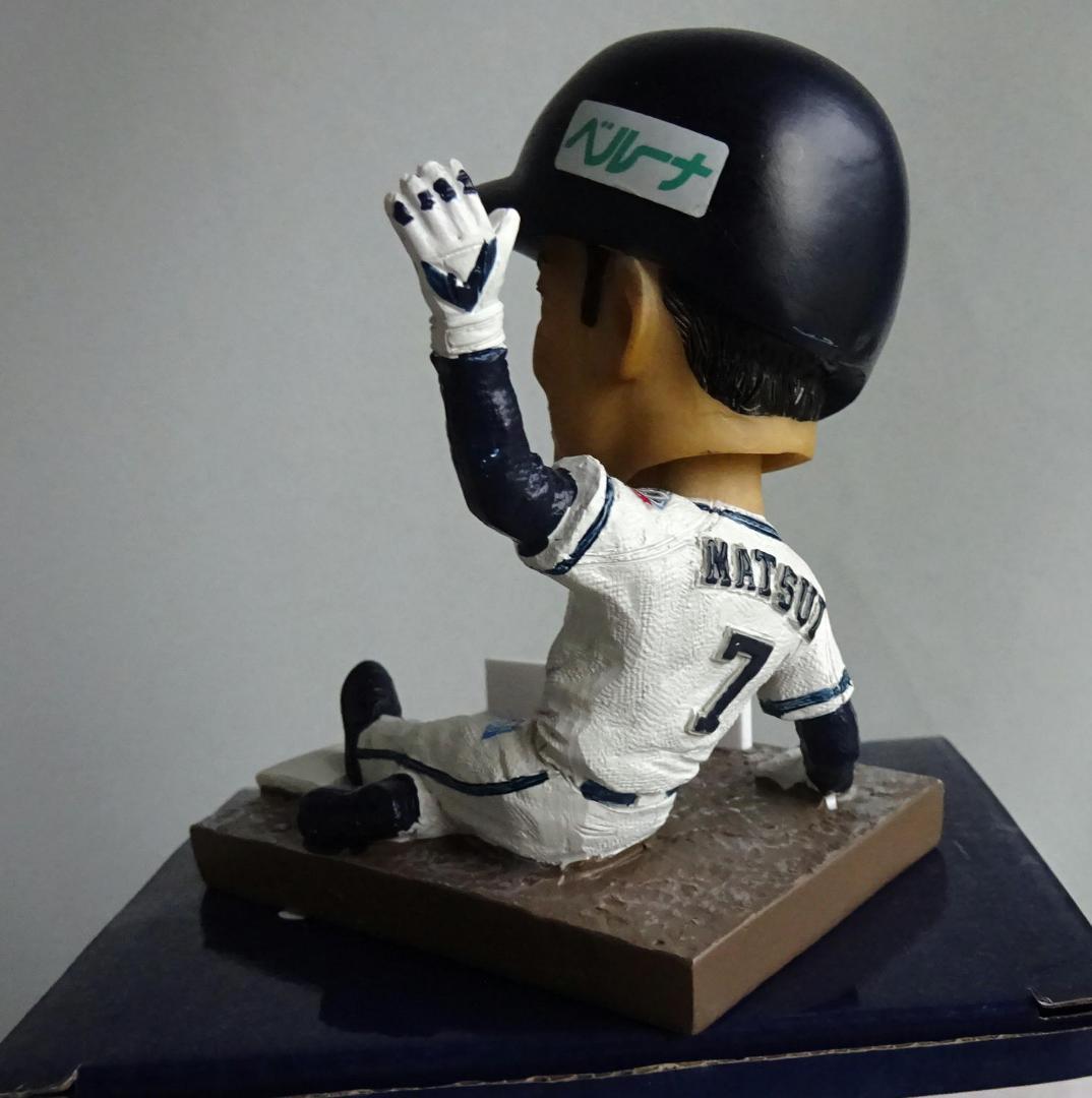 【埼玉西武ライオンズ】松井稼頭央選手(現監督） ボブルヘッド人形  非売品