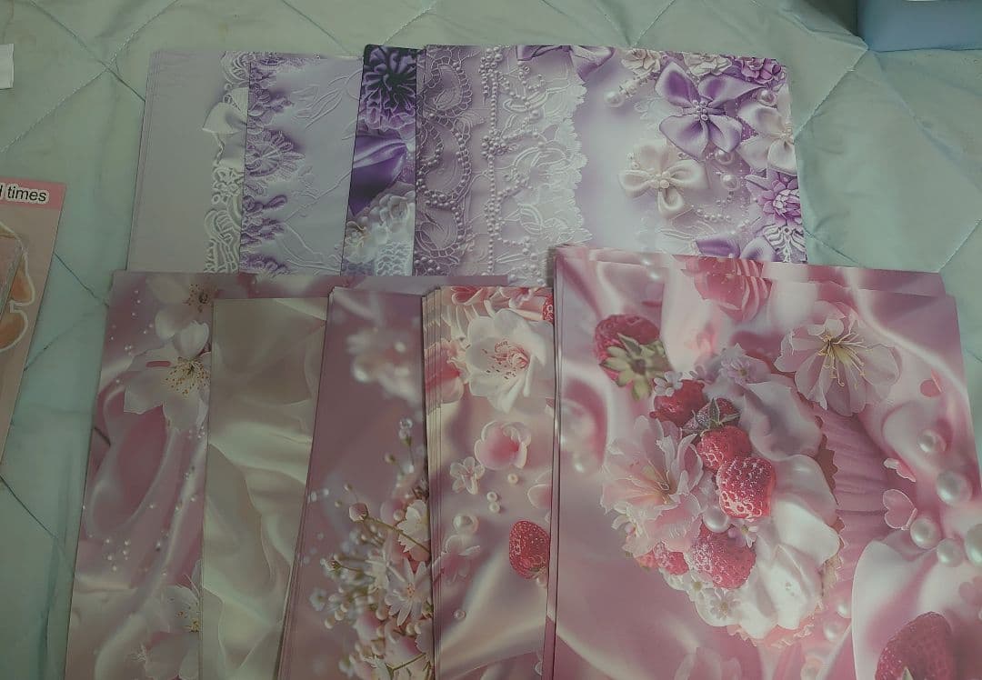 デザインペーパーA4まとめ売り(約1200枚以上)