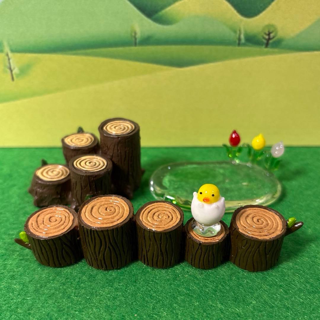 ロータス　ガラス細工　ミニチュア