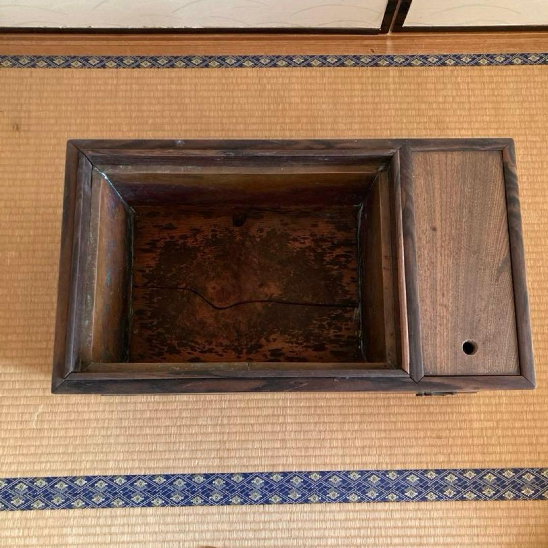 長火鉢　大きめ　五徳付き